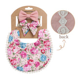 3 Pcs Newborn Double Side Bibs