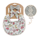 3 Pcs Newborn Double Side Bibs