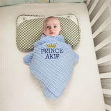 6 Layers  Personalised Baby Blanket