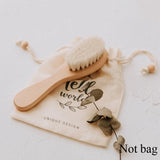 Soft Wool Hair  Head Comb