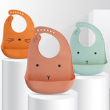 Waterproof Soft Baby Silicone Bibs