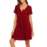 Maternity  Women Nursing Dress