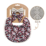 3 Pcs Newborn Double Side Bibs