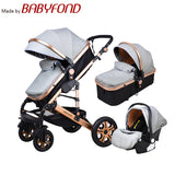3 in 1 High Landscape Stroller