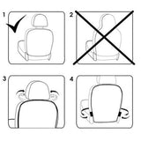 Baby's Car Seat Back Protector Cover