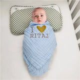 6 Layers Personalised Baby Blanket