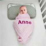 6 Layers Personalised Baby Blanket