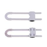 2PCS/Lot  Plastic U Shaped Locks