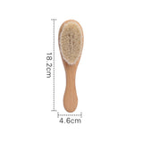Soft Wool Hair  Head Comb