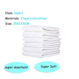 4pc/Set Washable  Baby Diaper