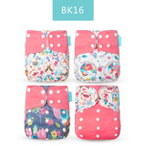 4pc/Set Washable  Baby Diaper