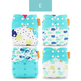 4pc/Set Washable  Baby Diaper