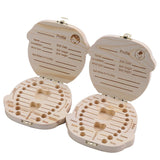 Baby Wood Tooth Box