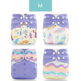 4pc/Set Washable  Baby Diaper