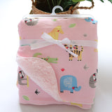 Double Layer Coral Fleece Blanket