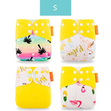 Baby Nappy 4pcs/set Diaper Cover