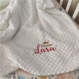 Personalised Newborn Baby Blanket