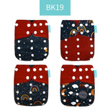 4pc/Set Washable  Baby Diaper