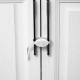 2 Pcs  Anti-pinch Safety Cabinet Door Lock