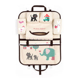 Creative Cartoon Car Seat Back Organizer