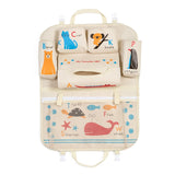 Creative Cartoon Car Seat Back Organizer