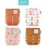 Baby Nappy 4pcs/set Diaper Cover