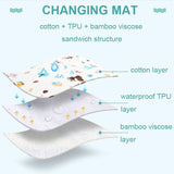 Cartoon Baby Diaper Changing Mat