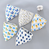 5Pcs/Set Baby Bibs  Towel
