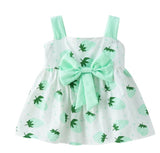 Lemon Print Newborn Infant Dresses