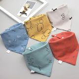 5Pcs/Set Baby Bibs  Towel