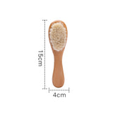 Soft Wool Hair  Head Comb