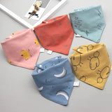 5Pcs/Set Baby Bibs  Towel