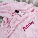 6 Layers Personalised Baby Blanket