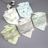5Pcs/Set Baby Bibs  Towel