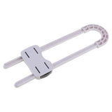 2PCS/Lot  Plastic U Shaped Locks