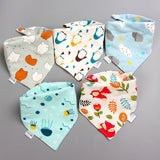 5Pcs/Set Baby Bibs  Towel