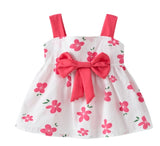 Lemon Print Newborn Infant Dresses
