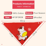 5Pcs/Set Baby Bibs  Towel