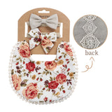 3 Pcs Newborn Double Side Bibs