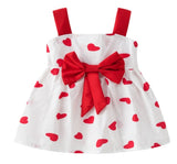Lemon Print Newborn Infant Dresses