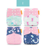 Baby Nappy 4pcs/set Diaper Cover