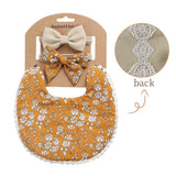 3 Pcs Newborn Double Side Bibs