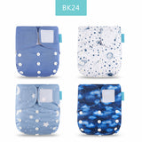 Baby Nappy 4pcs/set Diaper Cover