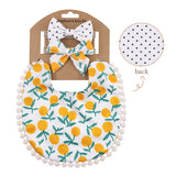 3 Pcs Newborn Double Side Bibs