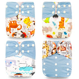 Baby Nappy 4pcs/set Diaper Cover
