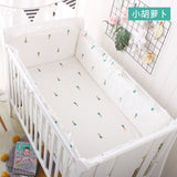5 pcs Crib Bumper Bedding Set
