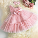 Baby Girls White Baptism Dress