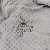 Personalised Newborn Baby Blanket