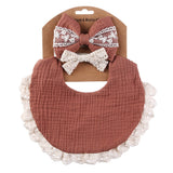 3 Pcs Newborn Double Side Bibs