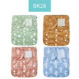 4pc/Set Washable  Baby Diaper